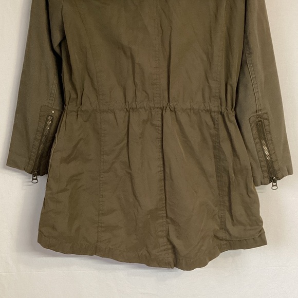 Zara Basic Women's Olive Jacket Size Small - Picture 6 of 11